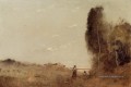 Matin au bord de l’eau Jean Baptiste Camille Corot